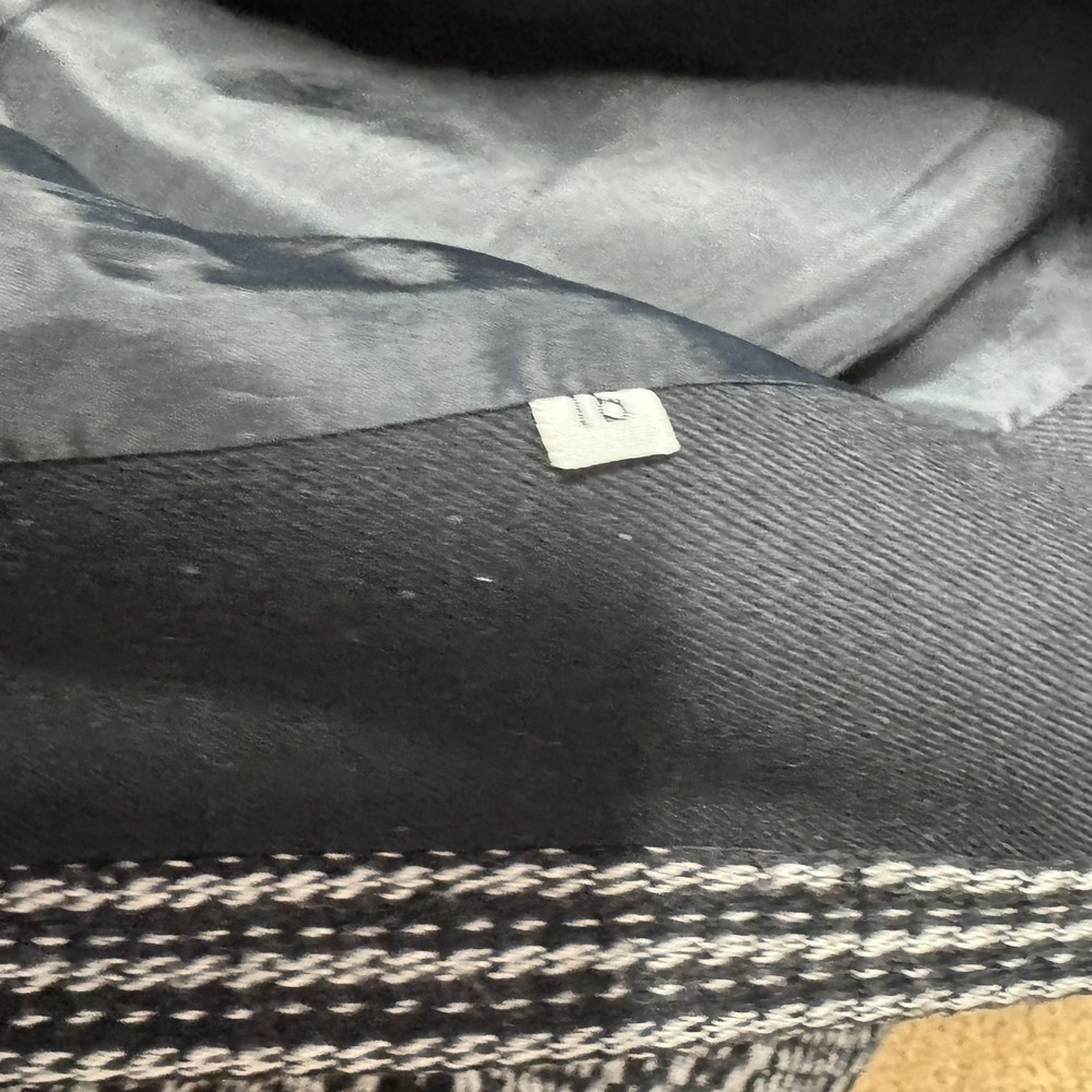 Givenchy Style Saks Fifth Avenue Vintage‎ Black White Wool Blazer USA Size 16 - Picture 7 of 9